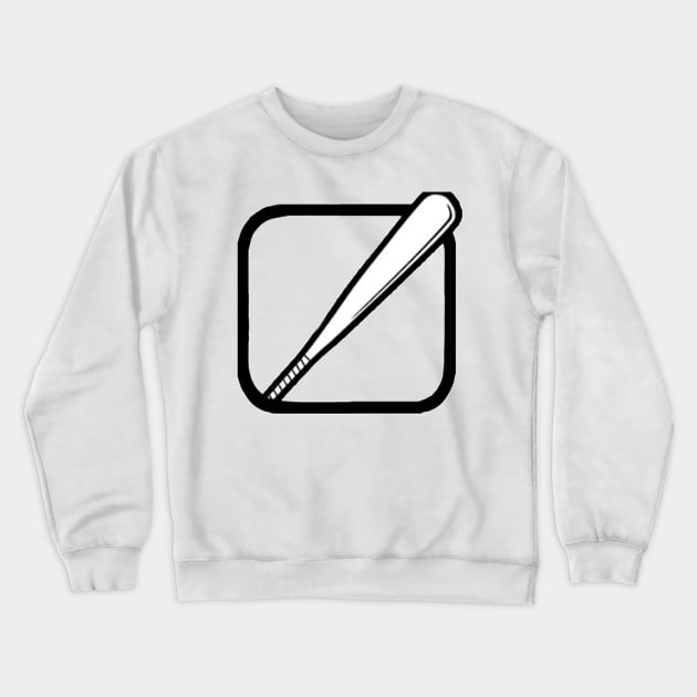 baseball Crewneck Sweatshirt by letsholo